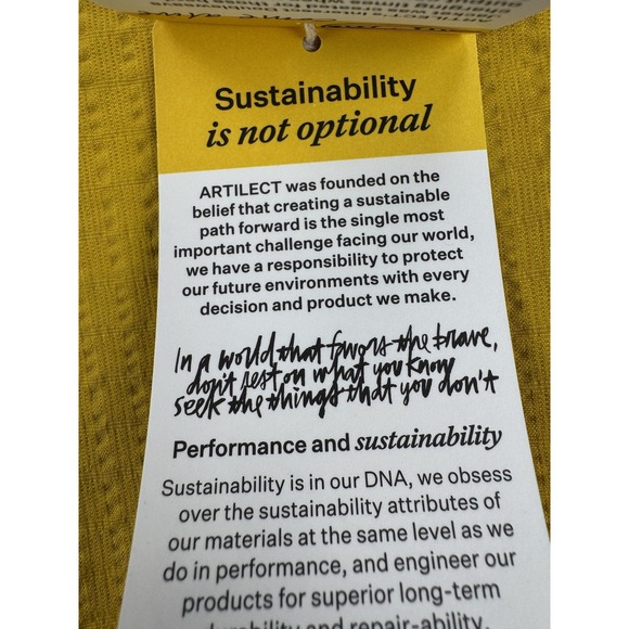 Artilect VaporLayer Jacket Mens XL Yellow Black M-Intersect Doubleweave Hooded - Picture 5 of 16